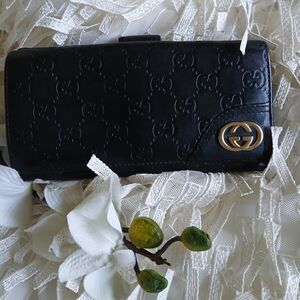 Gucci Black Leather Wallet